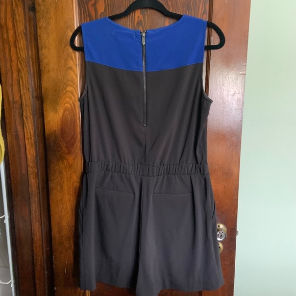 Business Color Block Romper - Picture 3 of 3
